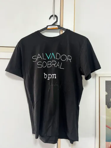 Camiseta nova autografada Salvador Sobral - BPM (nunca usada)