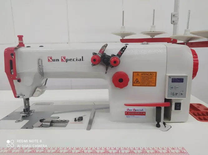 MÁQUINA PONTO CORRENTE DUAS AGULHAS 