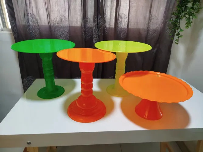 Kit 4 boleiras Neon