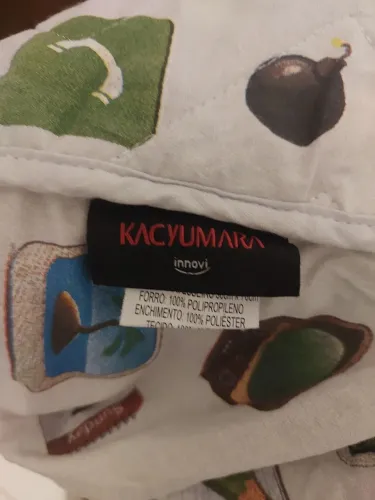 Colcha Solteiro Kacyumara + Porta-Travesseiro 100% Algodão