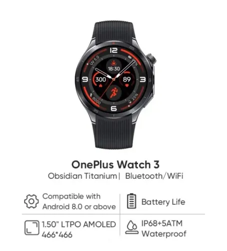 OnePlus Watch 3 46mm Global