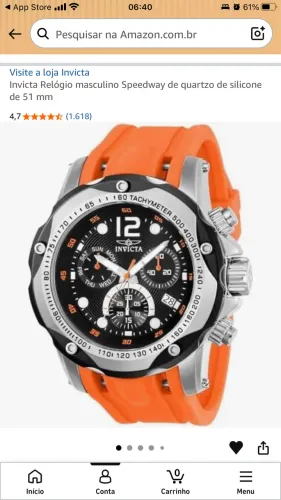 Relógio invicta original importado zero na caixa