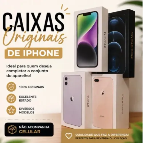 caixas de iphone