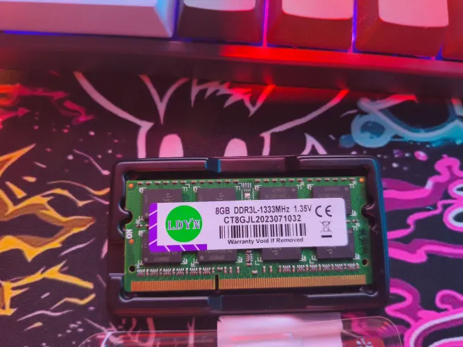 Memória ram ddr3L 8gb