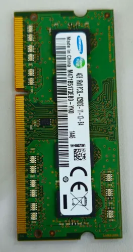 Memória de notebook samsung DDR3L - 4Gb - 1600Mhz