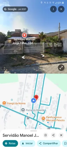 Alugo casa 