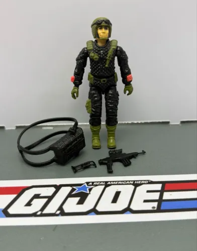Gi Joe Night Force Crazy Legs comandos em ação