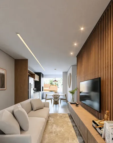 Apartamento para venda tem 51 metros quadrados com 2 quartos em Universitário - Cascavel -