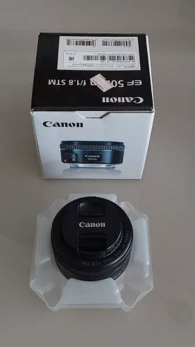 Objetiva Canon 50mm f1.8