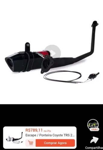 Escape coyote Fz15 Completo