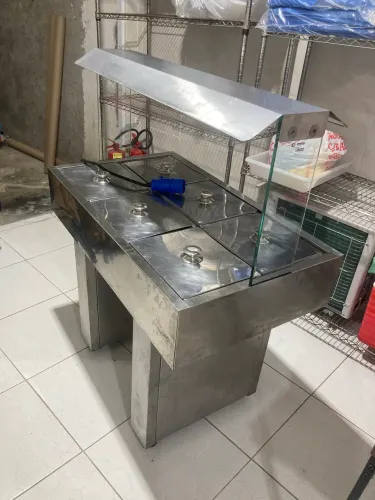 Carro Buffet Térmico 06 Cubas 220V - Edanca