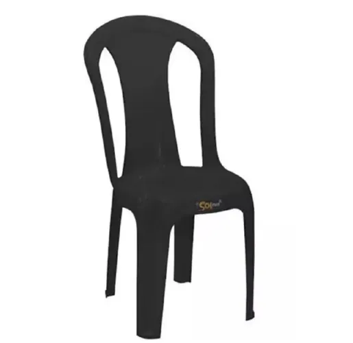 Cadeira Plástica Sem Braço Bistrô - Pratagy Solplast