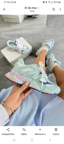 Tênis feminino new balance 9060
