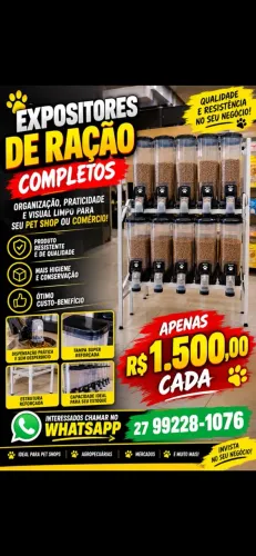 EXPOSITORES DE RAÇÃO 