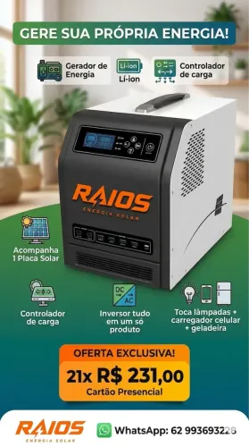 Kit Gerador Energia Solar