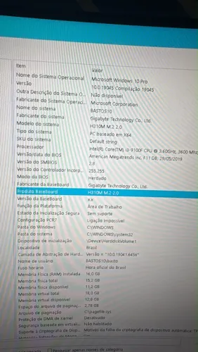 Vendo CPU gamer completa i3 de 9? geração, placa 1650 gtx , 16g memória