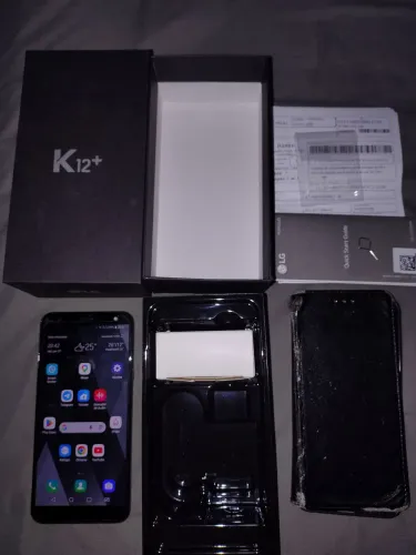 Smartphone LG K12 Plus 32 GB com nota