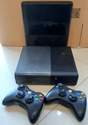 2 XBOX! - XBOX 360 SUPER SLIM com RGH + LT DESBLOQUEADO - COMPLETO com 1 Xbox de backup