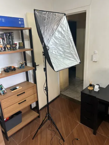 Kit Softbox NiceFoto LED-300 completo