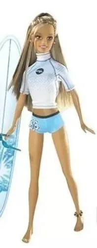 Barbie Original Mattel Praia Cali Girl Cheirinho de Coco 1999