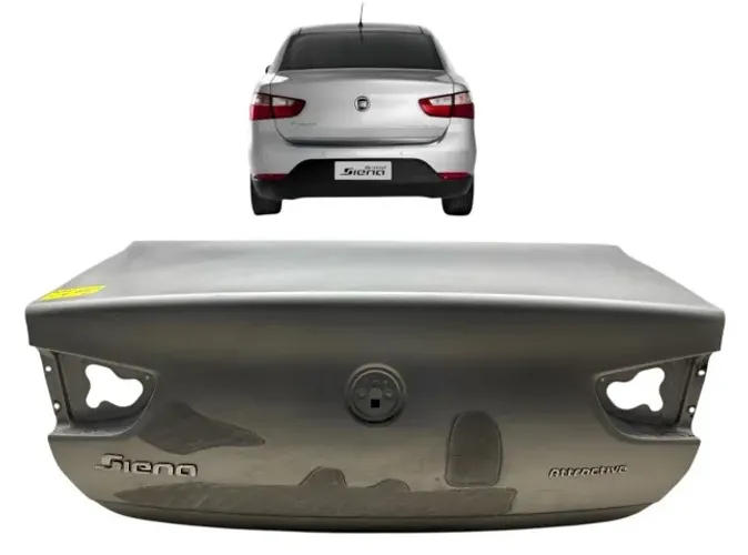 Tampa Traseira Fiat Grand Siena 2015 A 2018 Original (Usado)