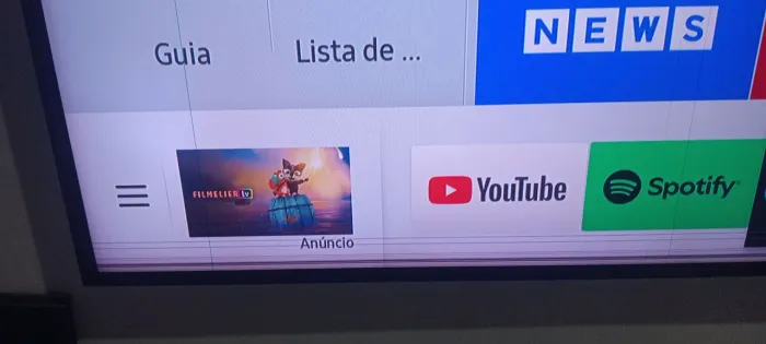 Tv smart samsung