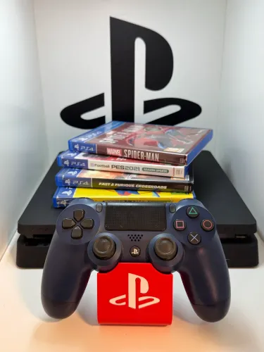 PlayStation 4 Slim 1 TB C/ Jogos