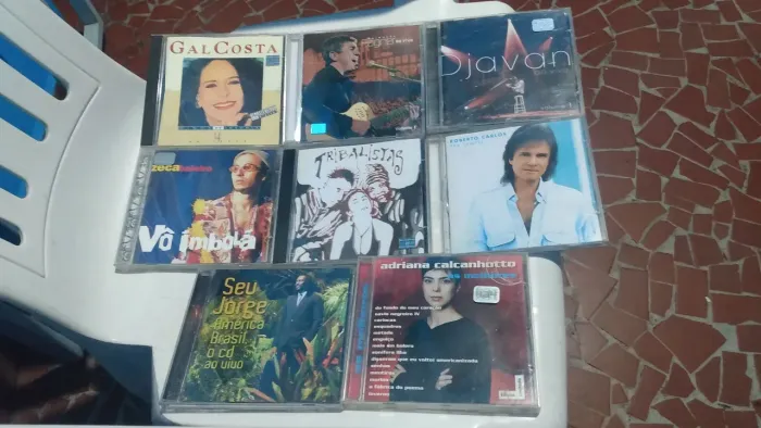 Kit 8 CDs originais em ótimo estado. 