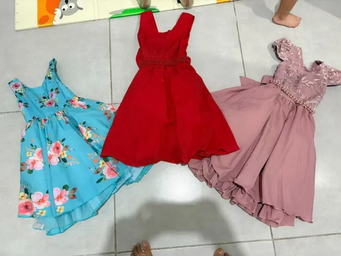 Roupas infantil de menina de 7/8 anos.