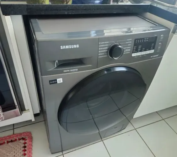 Lava e Seca Samsung WD11A Ecobubble - 11/7 kg · Inox Look · 127 V