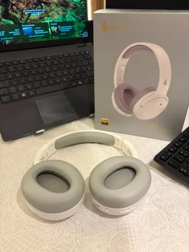 FONE de Ouvido Com Cancelamento de Ruído W820NB Bluetooth 5.0 OVER-EAR EDIFIER - BRANCO