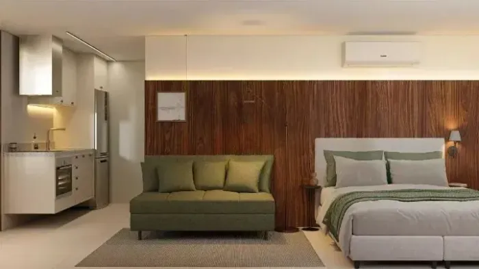BS IMOBILIÁRIA VENDE ! Studio moderno no Oka Praticidade, tecnologia e localização priv