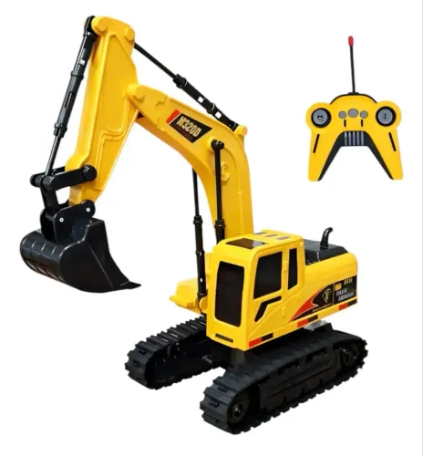 Brinquedo Máquina Escavadeira com Controle