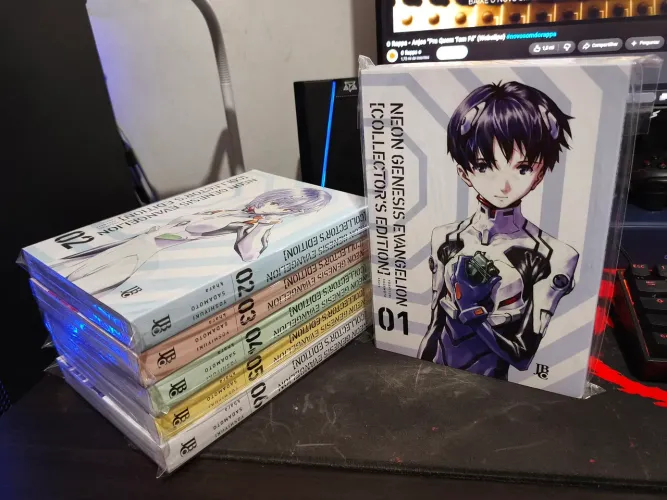 Neon Genesis Evangelion 1 ao 6 (incompleto) edição especial JBC
