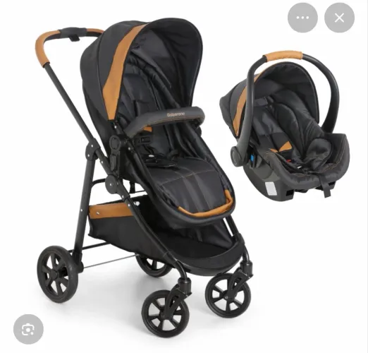 Carrinho e bebê conforto Galzerano 