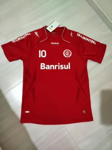 Camisa Internacional 2010 Reebok #10 Banrisul / Tramontina - Nova com Etiqueta