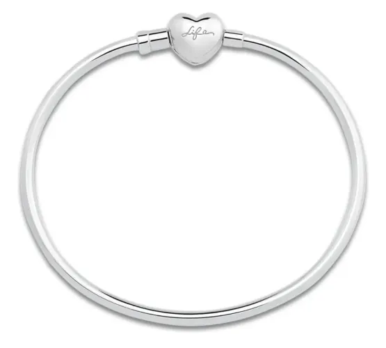 Pulseira vivara coração 925