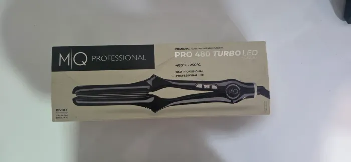Prancha MQ Pro 480 Turbo Led Titanium