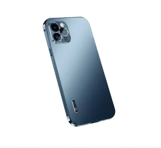 Capa Iphone 14 Pro Max Alumínio Premium Conexão magnética Full Câmera Lens Protective