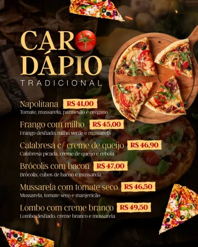 CARDÁPIO EXCLUSIVO PARA SEU NEGÓCIO