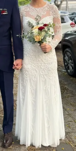 Vestido de noiva (marca Adrianna Papell)