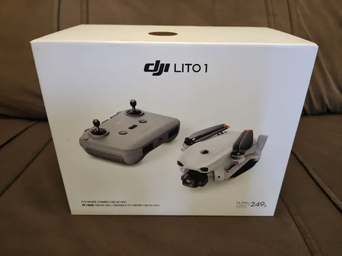 Dji Lito 1 Novo COMBO completo 03 Baterias Controle sem Tela! Anatel e Nacional com N.F