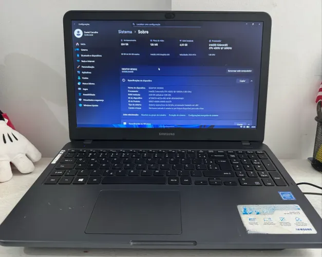 Notebook Samsung essentials
