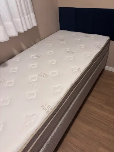 Colchão + Base Box Solteiro | American Sleep