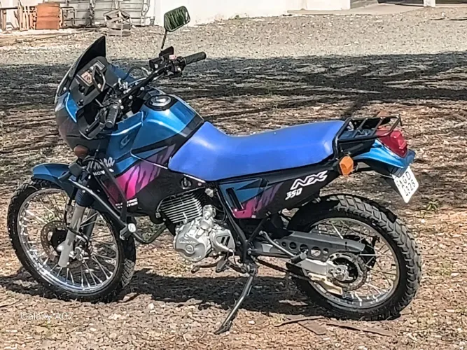 Sahara NX 350, azul, ano 1996
