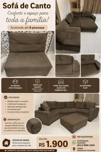 Sofá Usado