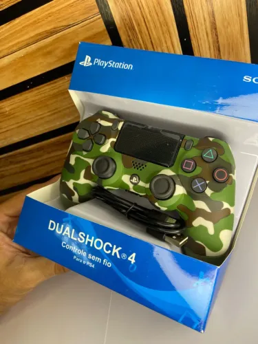 Controle de ps4 Verde camuflado an7