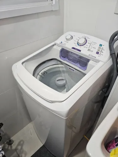 Máquina de Lavar Electrolux 8,5kg Branca Turbo Economia com Jet&Clean e Filtro Fiapos 