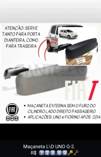 Maçaneta ORIGINAL UNO.