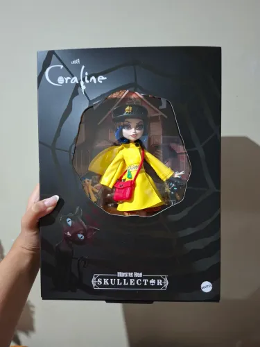 Boneca Monster High Coraline Skullector Laika Original Mattel
